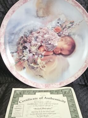 Bradford Exchange “Sweet Dreams” Collector Plate